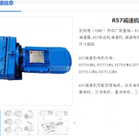 R57DRE80M4-48.23-M1-0°減速電機(jī)型號(hào)解析