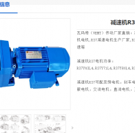 R37-2P-36.72-M6減速電機型號解析